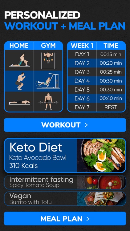 BetterMen: Fitness Planner