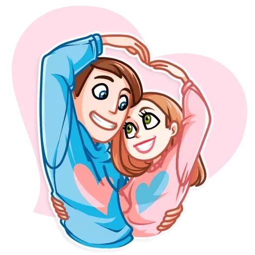Couple Story Love Stickers icon