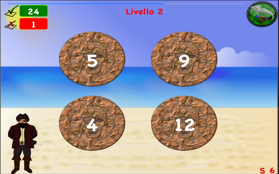 Games Math Pirate Learn Lite screenshot 4