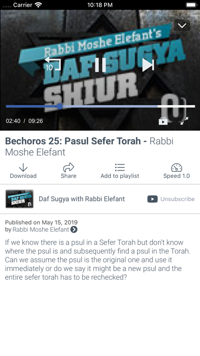 How to cancel & delete OU Torah from iphone & ipad 4