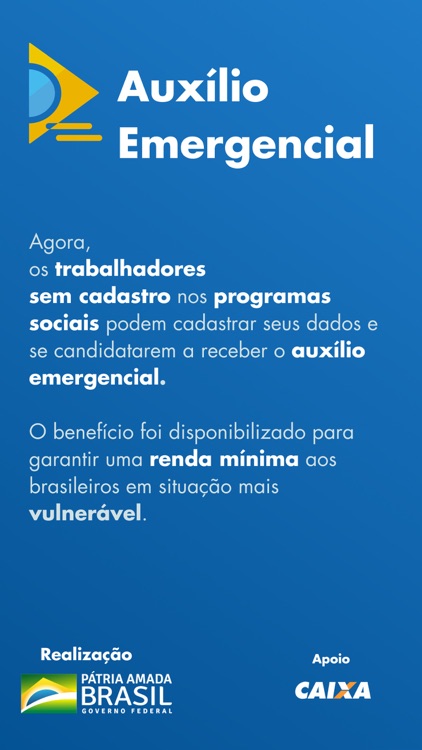 CAIXA | Auxílio Emergencial