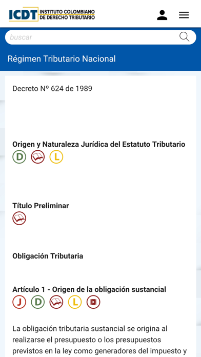 Régimen Tributario de Colombia screenshot 4