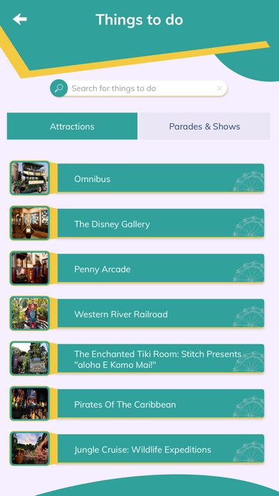 App to Tokyo Disneyland screenshot 3