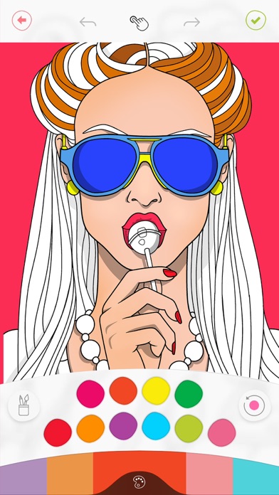 Colorfy: Coloring Book for Adults - Free Screenshot 1
