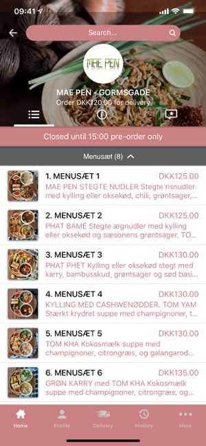 Mae Pen Thai Take Out Danmark(圖3)-速報App