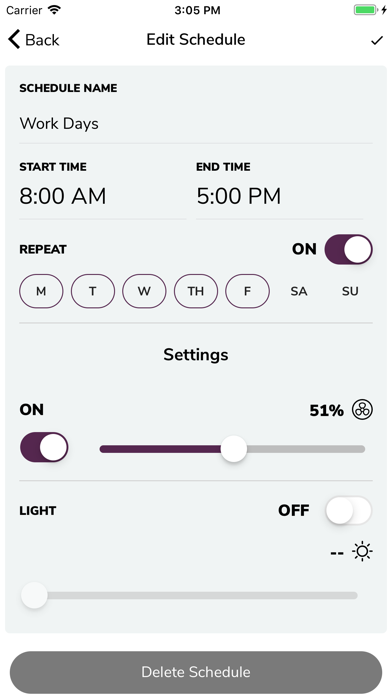 fanSync WiFi screenshot 3