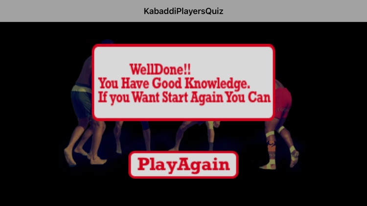 Kabaddi Players Quiz screenshot-5