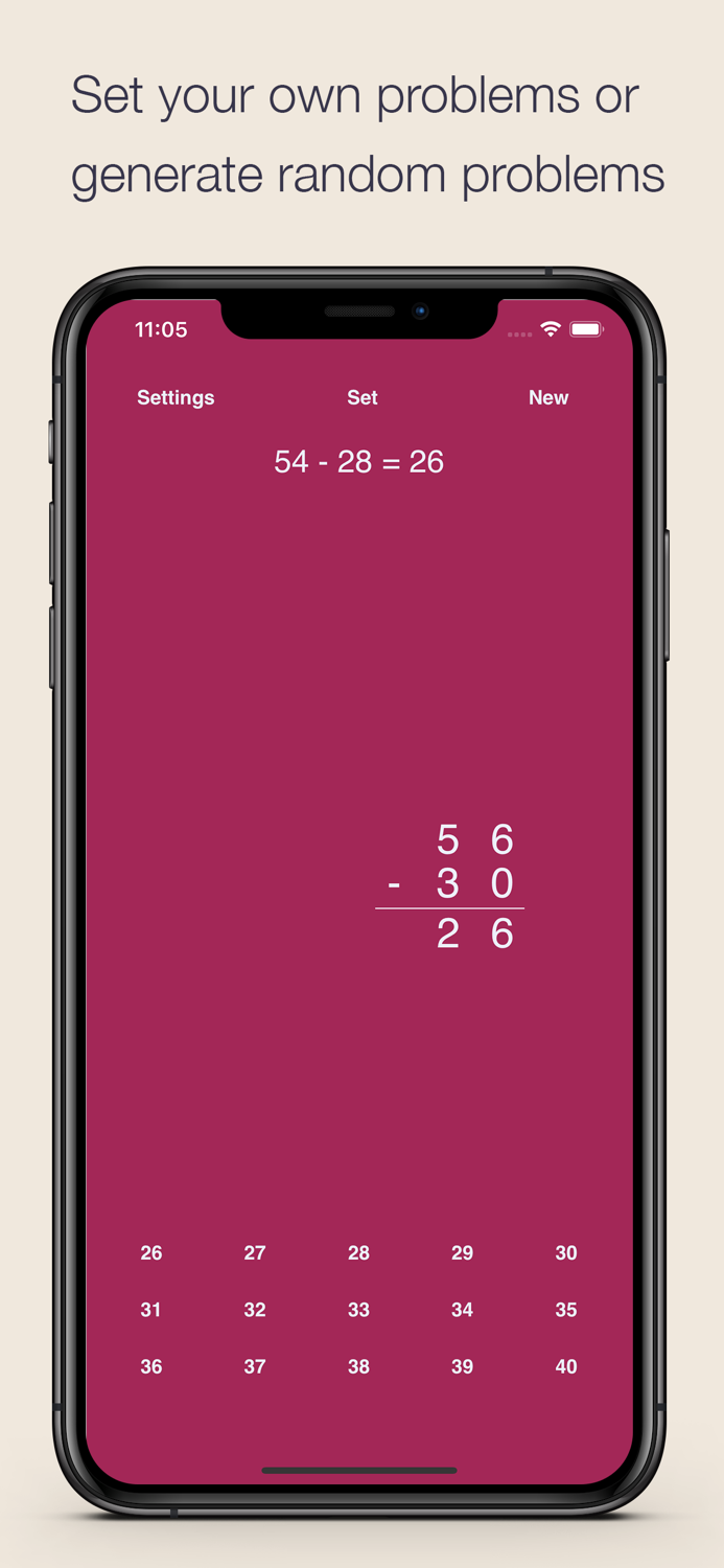 Same-Change Subtraction