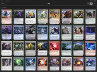 Captura 1 Magic card database (MTG) iphone