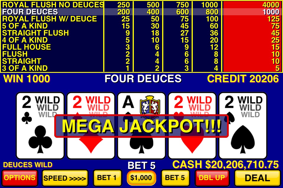 Video Poker Games screenshot 3