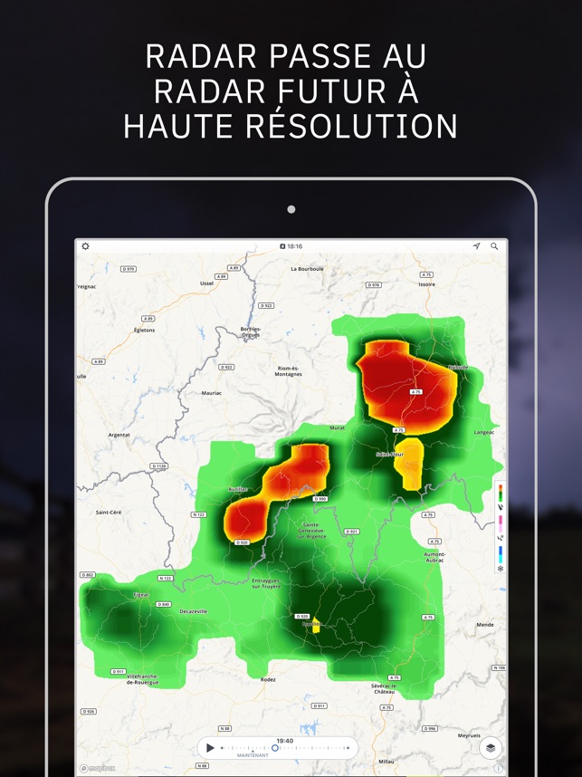 Storm Radar Carte Meteo Dans L App Store