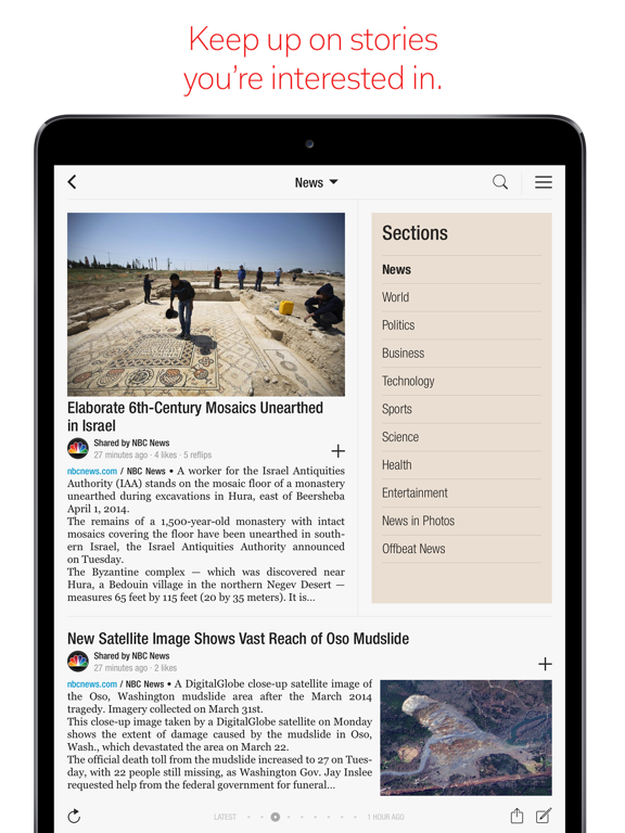 Flipboard: Your Social News Magazine screenshot