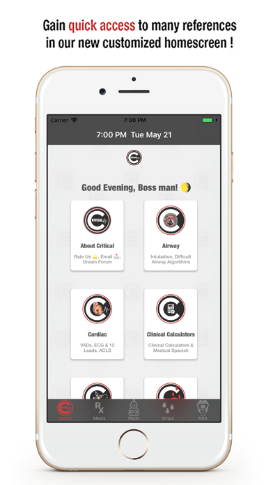 Critical- Medical Guide screenshot