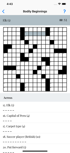 OneDown - Crossword Puzzles(圖2)-速報App