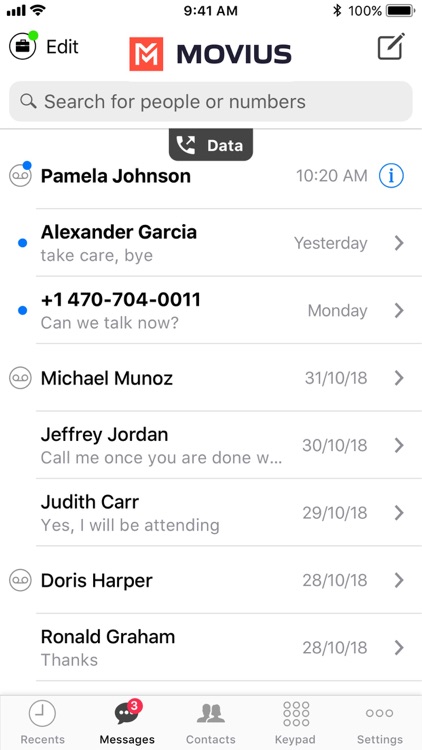 Movius MultiLine screenshot-3