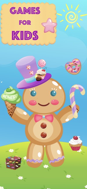 Gingerbread man games for kids(圖1)-速報App