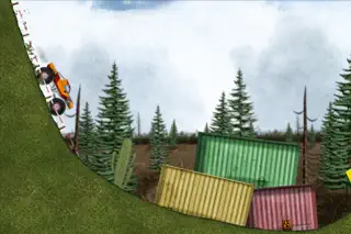 Stickman Downhill Monstertruck - Screenshot 1