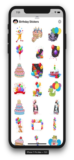 Birthday Stickers & Emojis(圖7)-速報App