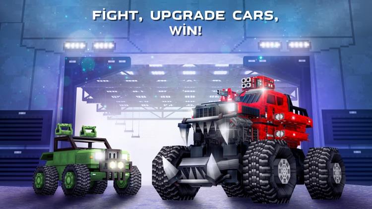 Blocky Cars Online - tank wars screenshot-4