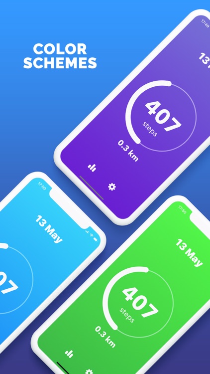 Steps Tracker Pedometer StepGo