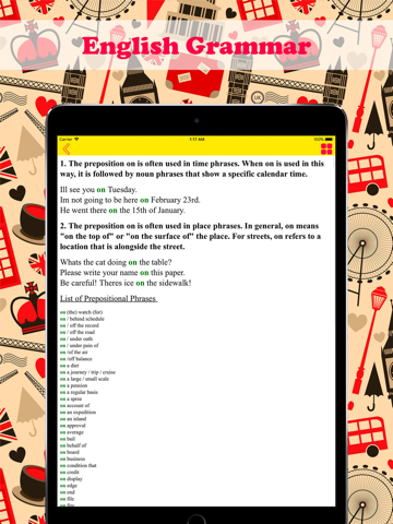 Learn English app:Prepositions screenshot 3