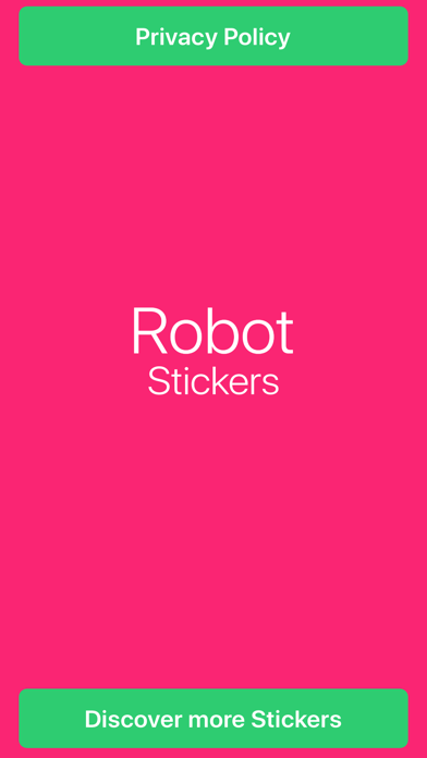 How to cancel & delete Intergalactic Action Robot Stickers from iphone & ipad 3