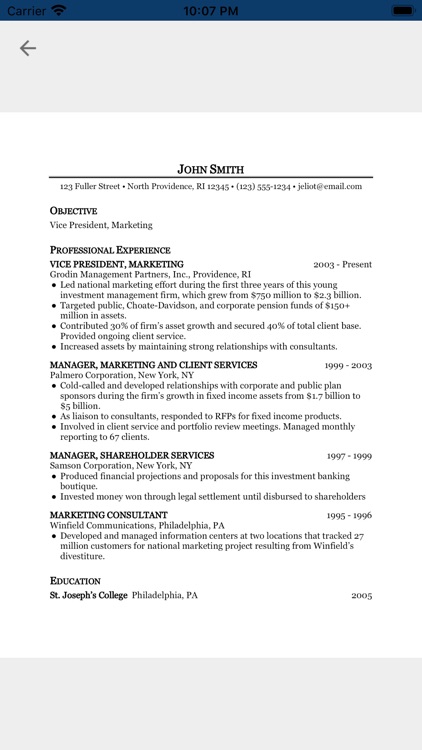 Got Resume Builder