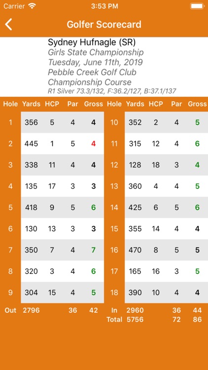 IHSA Golf screenshot-4