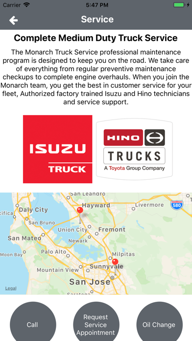 How to cancel & delete Monarch Truck Center from iphone & ipad 4