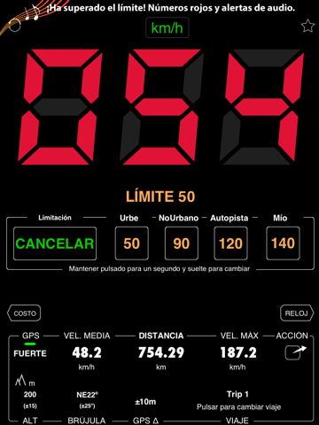 Speedometer 55 Start. GPS Box. screenshot 3