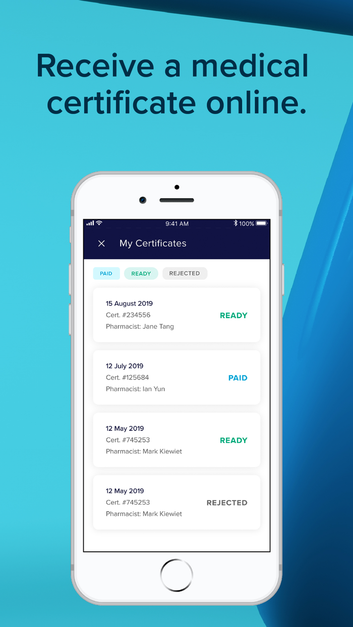 Sicky Medical Certificate