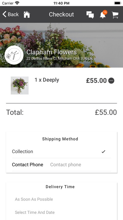 Clapham Flowers screenshot-5