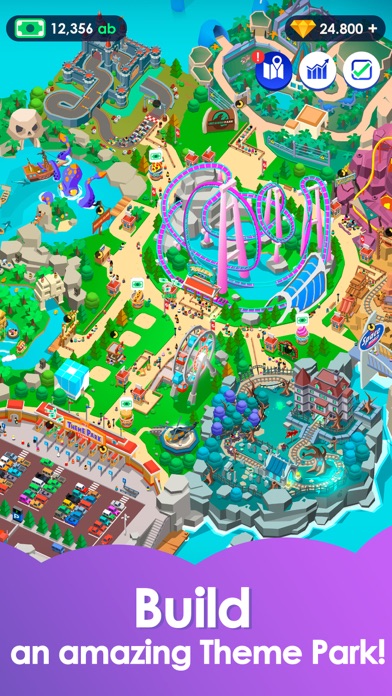 Idle Theme Park - Tycoon Game Screenshot 4