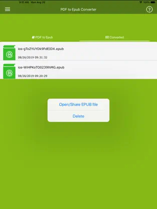 Imágen 4 Convertir PDF a ePub iphone