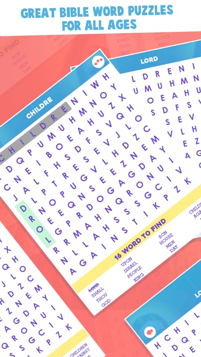 Bible Word Search Puzzle Games screenshot 4