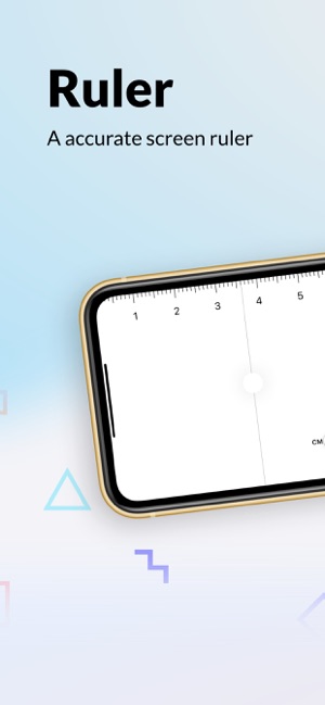 ruler for iphone screen