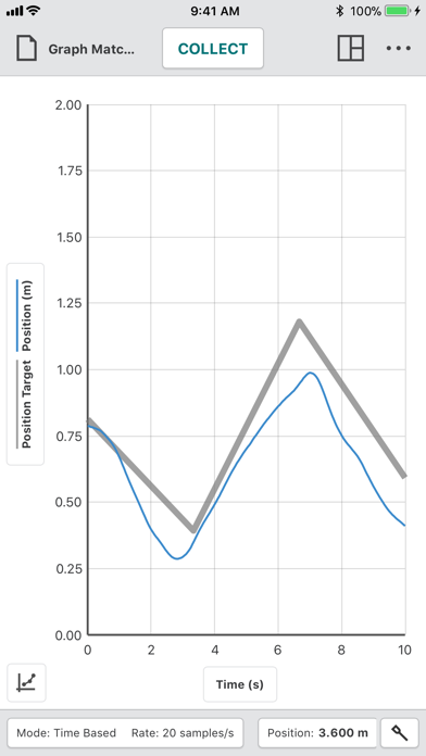 Vernier Graphical Analysis screenshot 2