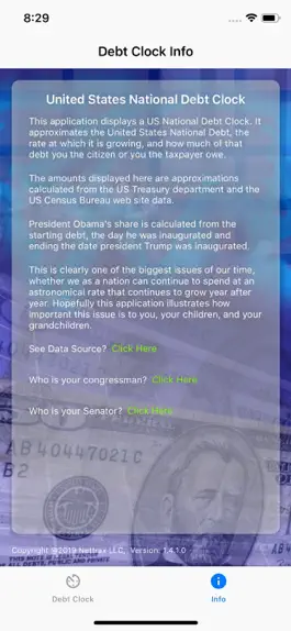 Game screenshot US National Debt hack