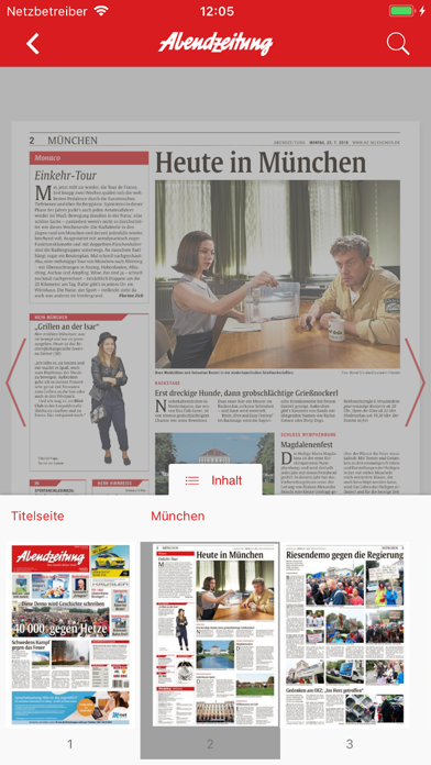 How to cancel & delete AZ München E-Paper from iphone & ipad 3