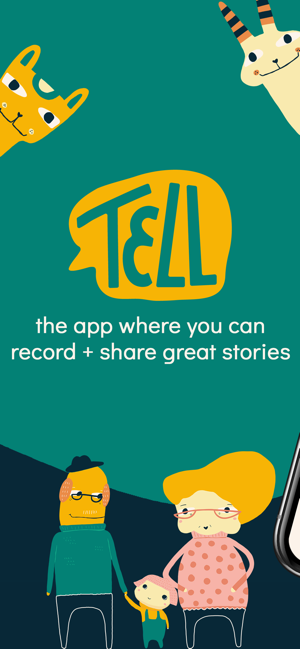 Tell: record + share stories