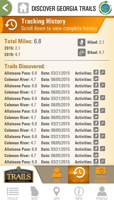 How to cancel & delete Discover Georgia Trails from iphone & ipad 4