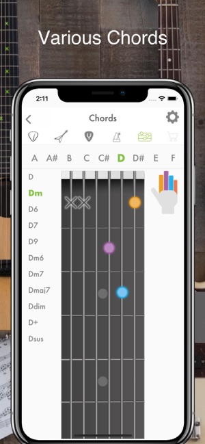 Guitar, Bass và Ukulele Tuner