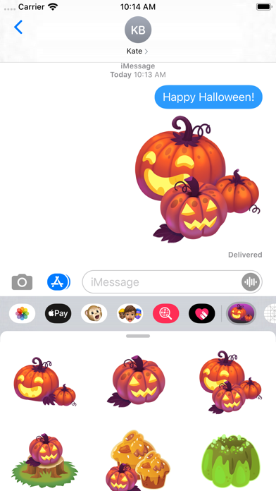 Halloween Funny Stickers screenshot 3