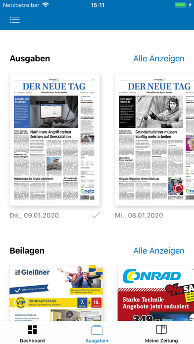 Oberpfalz Medien E-Paper screenshot 2