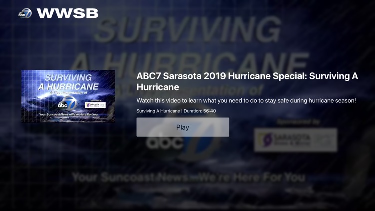 Abc 7 For Apple Tv By Southern Broadcast Corp Of Sarasota