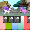 Pony Colorful Piano Tiles