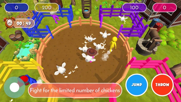 Human Gangs Fight for Chicken screenshot-4