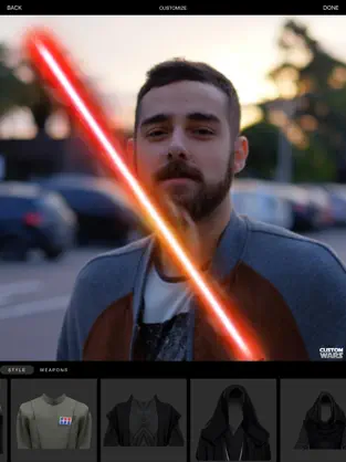Screenshot 3 Custom Wars - Be a jedi star iphone