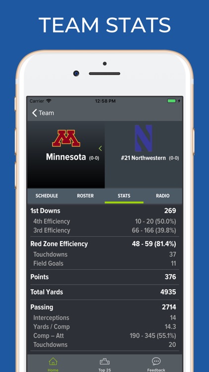 Minnesota Football Schedules screenshot-4