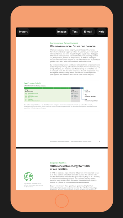 Screenshot #1 pour PDF Extractor